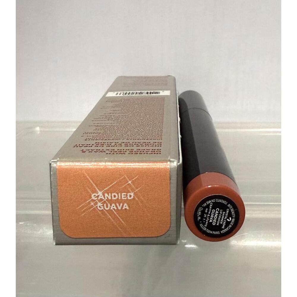BITE Beauty‎ Crystal Creme Shimmer Lip Crayon Candied Guava ~ Rare NIB